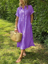 Mae | Striped Shirt Dress, Everyday Elegance