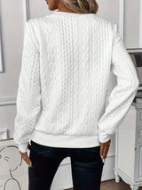 Céleste | Elegant Quarter-Zip Knit Sweater