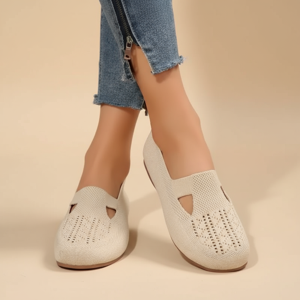 Bessie | Ergonomic Knit Slip-On Sandals