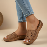 Lexi | Floral Ergonomic Slide Sandals