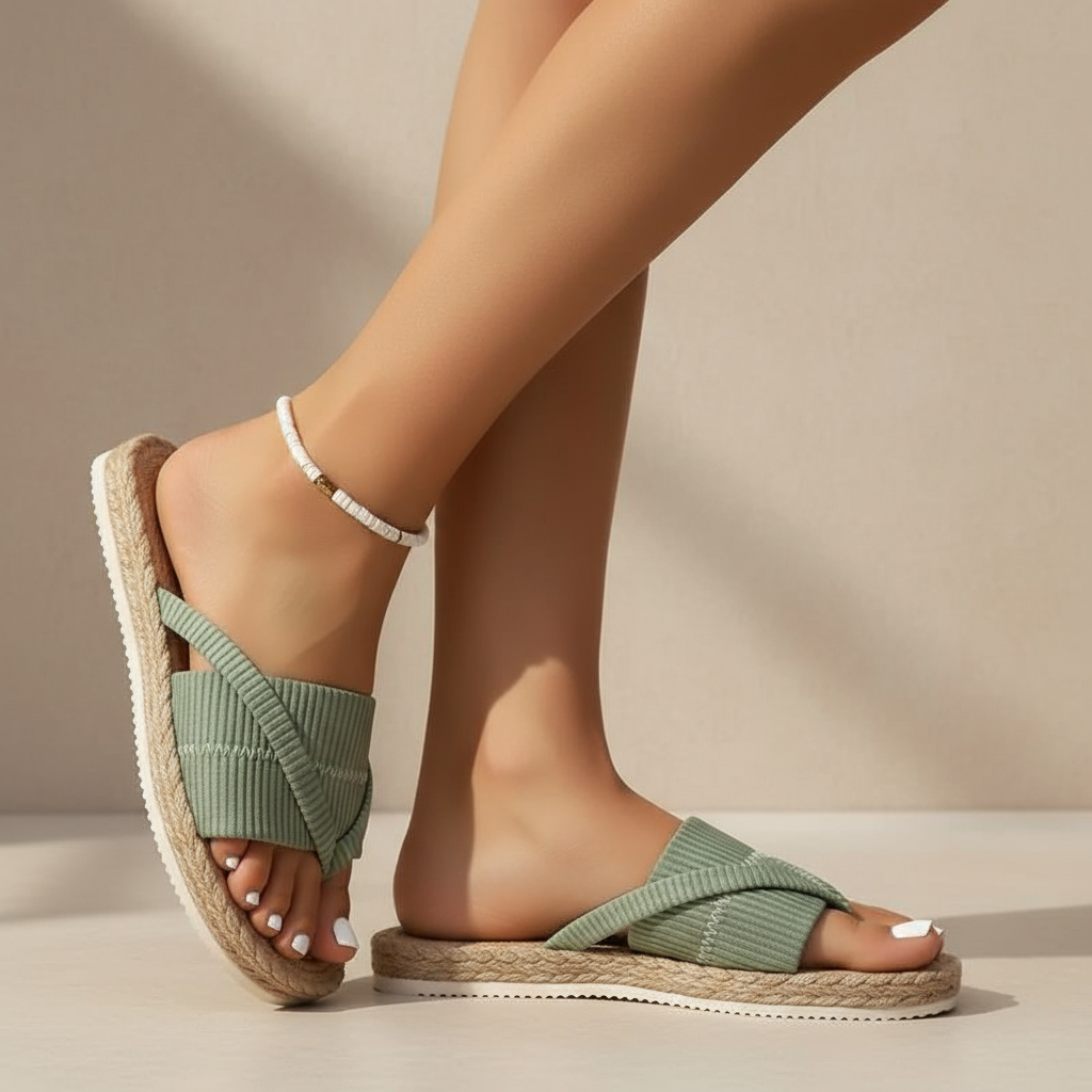 Sara | Breezy Crossover Walk Sandals