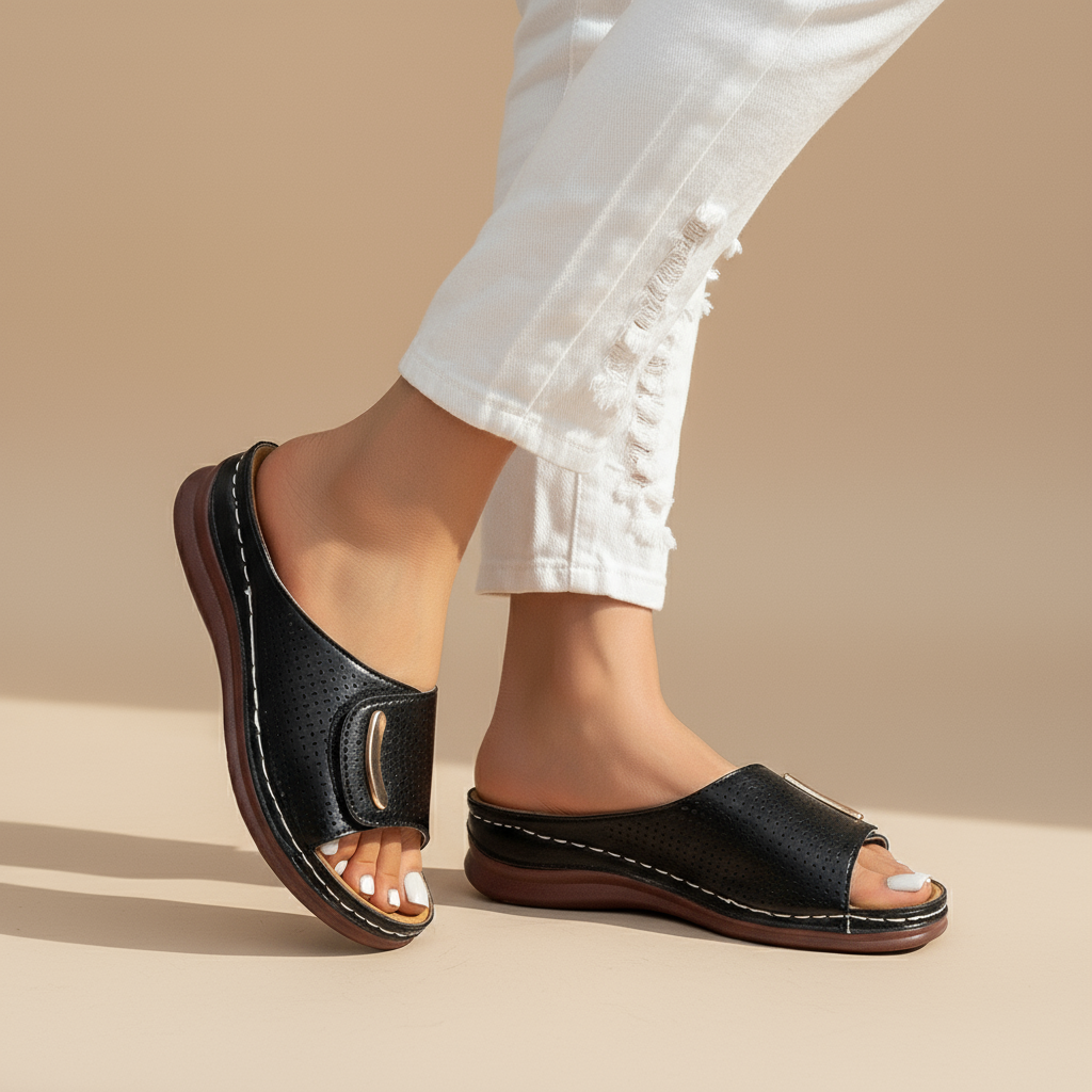 Wendy | Classic Urban Wedge Sandals