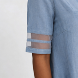Maddisyn | Relaxed Linen-Feel Shirt Dress
