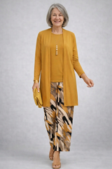 Cambree | Classic Three-Piece Set in Natural Tones