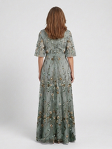 Xanthippe | Floral V-Neck Maxi Dress