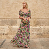 Undine | Floral Long Dress