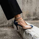 Lourdes | All-Day Comfort T-Strap Heels