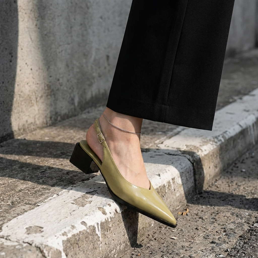 Hannah | Orthopedic Slingback Heels