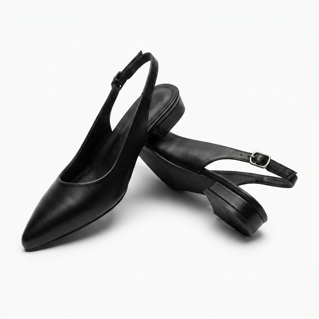 Veda | Pointed Slingback Comfort Flats