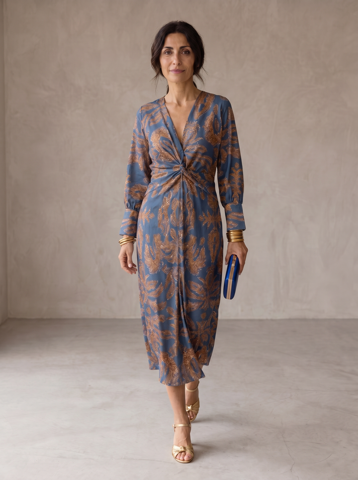 Zana | Floral Midi Dress