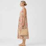 Ula | Floral Print Linen Dress
