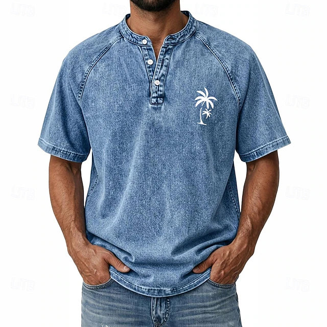 Knox | Cotton Denim Shirt Relaxed Fit