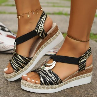 Alaina | Ergonomic Wedge Sandals
