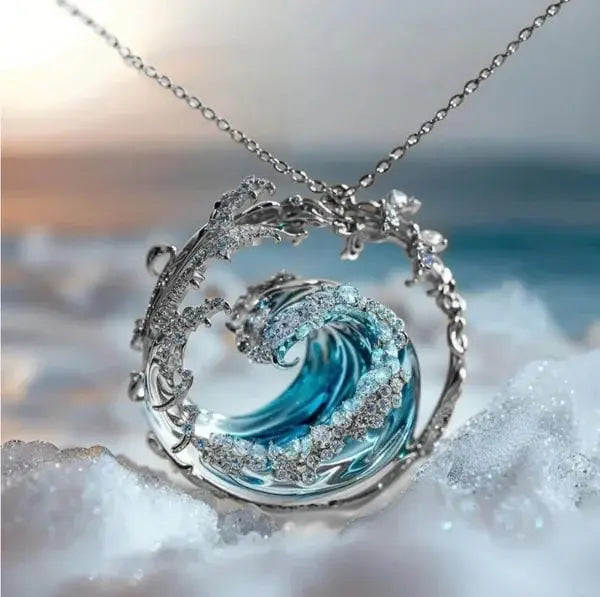 Doris | Ocean-Inspired Pendant Necklace