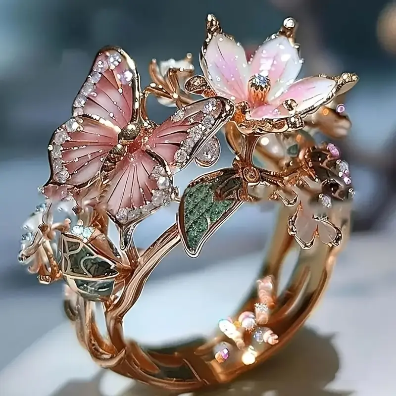 Nova | Butterfly Zirconia Statement Ring