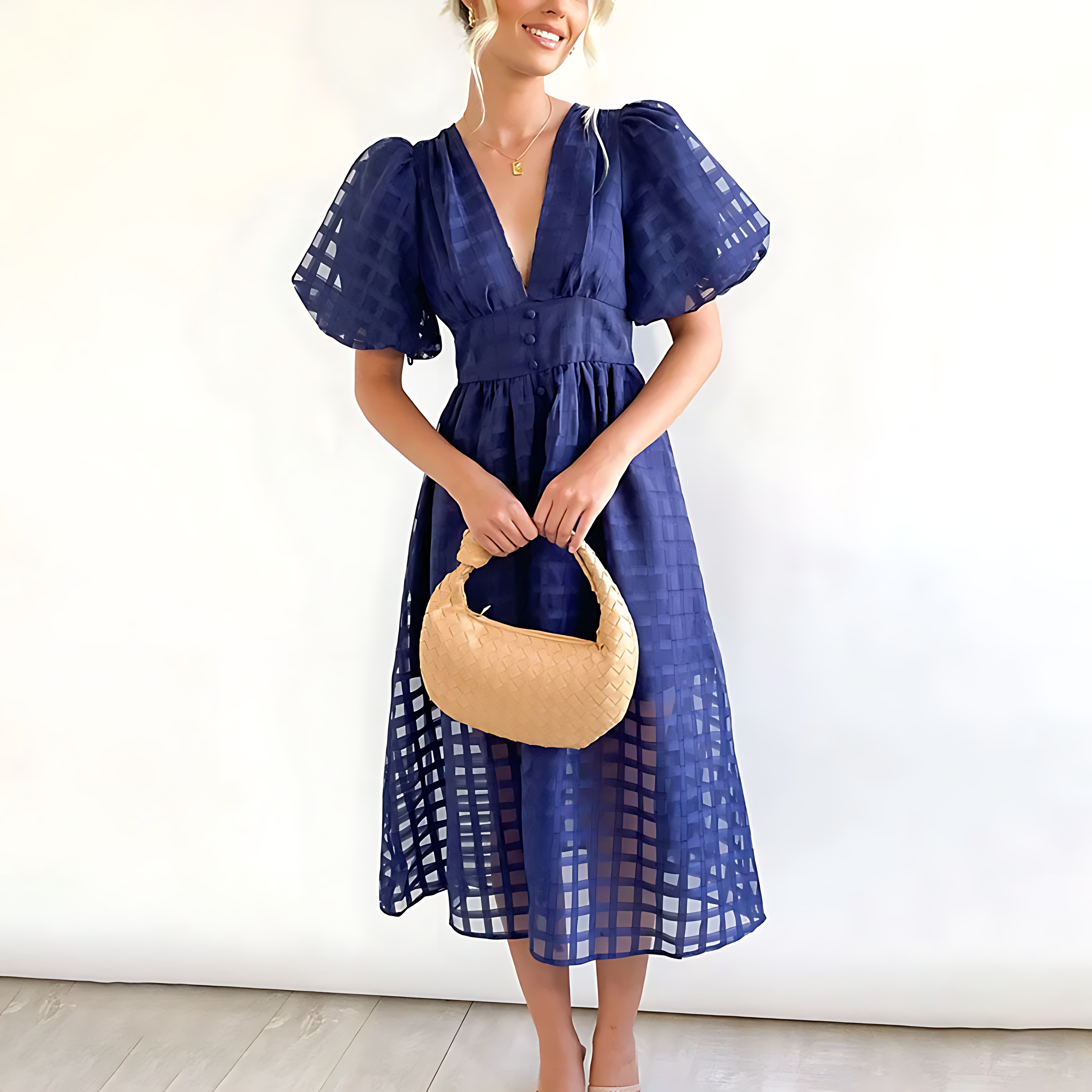 Paige | Elegant Midi Summer Dress