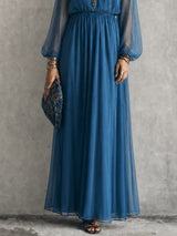 Mazie | Chiffon Maxi Dress