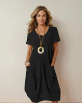 Kaia | Cotton A-Line Everyday Flow Dress