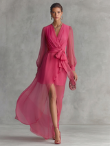 Roisin | Draped Wrap Maxi Dress