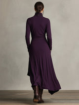 Felisa | Asymmetric Long-Sleeve Dress