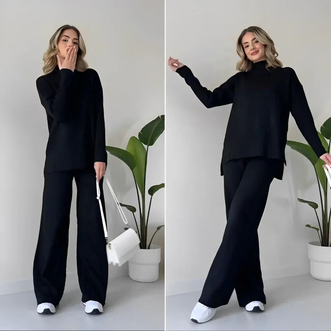 Camille | Cozy Knit Matching Sweater Set
