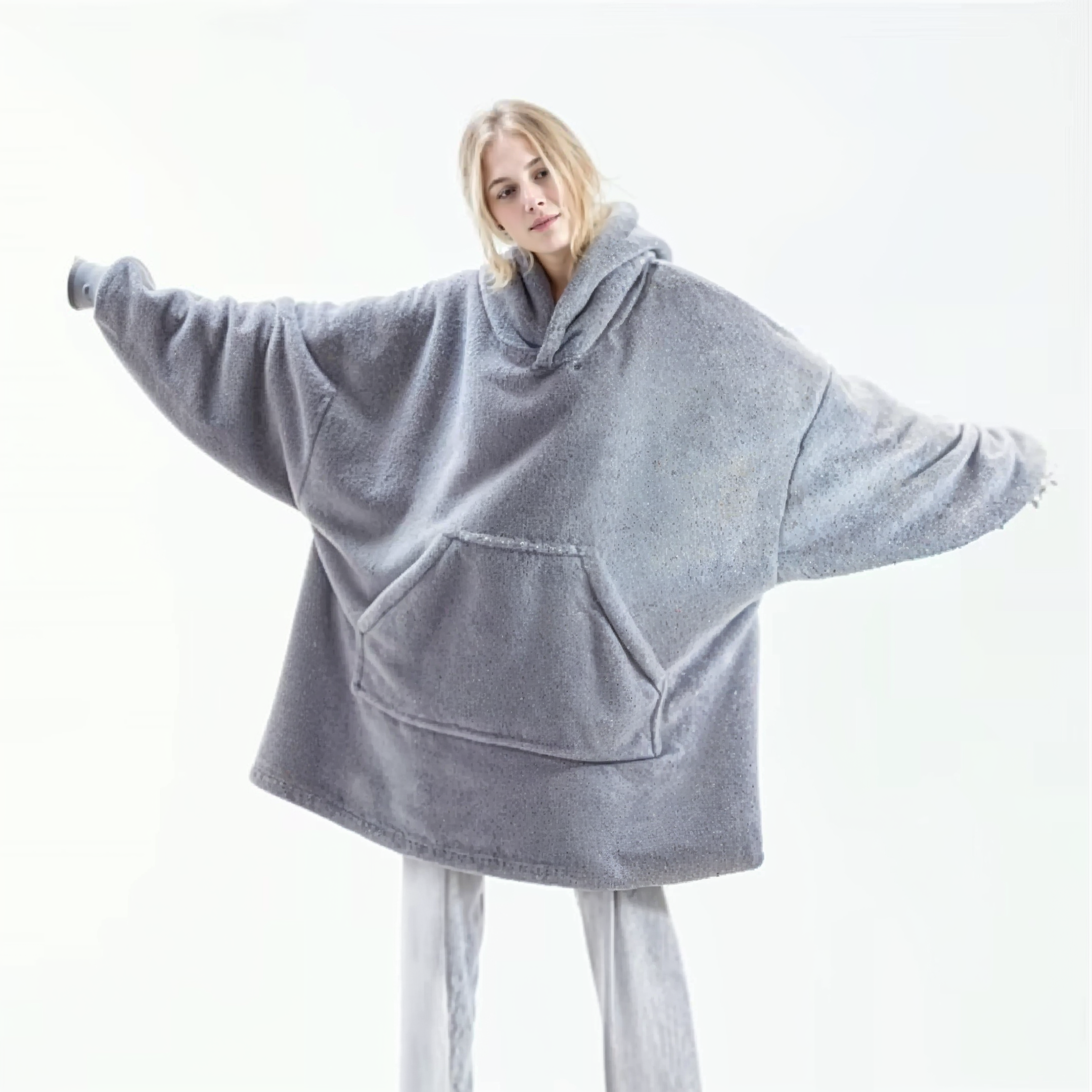 Callie | Fleece-Lined Oversized Cozy Hoodie