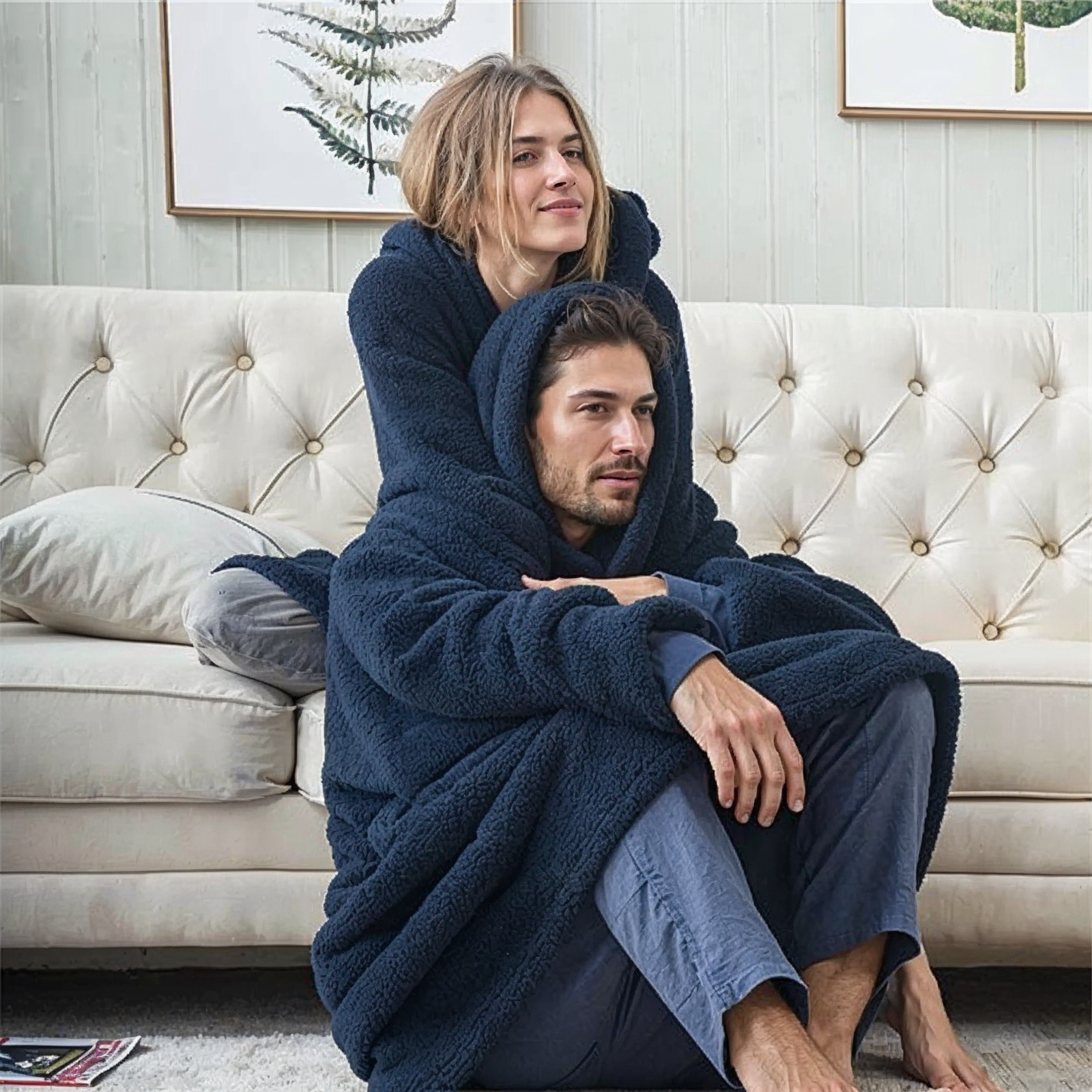 Callie | Fleece-Lined Oversized Cozy Hoodie