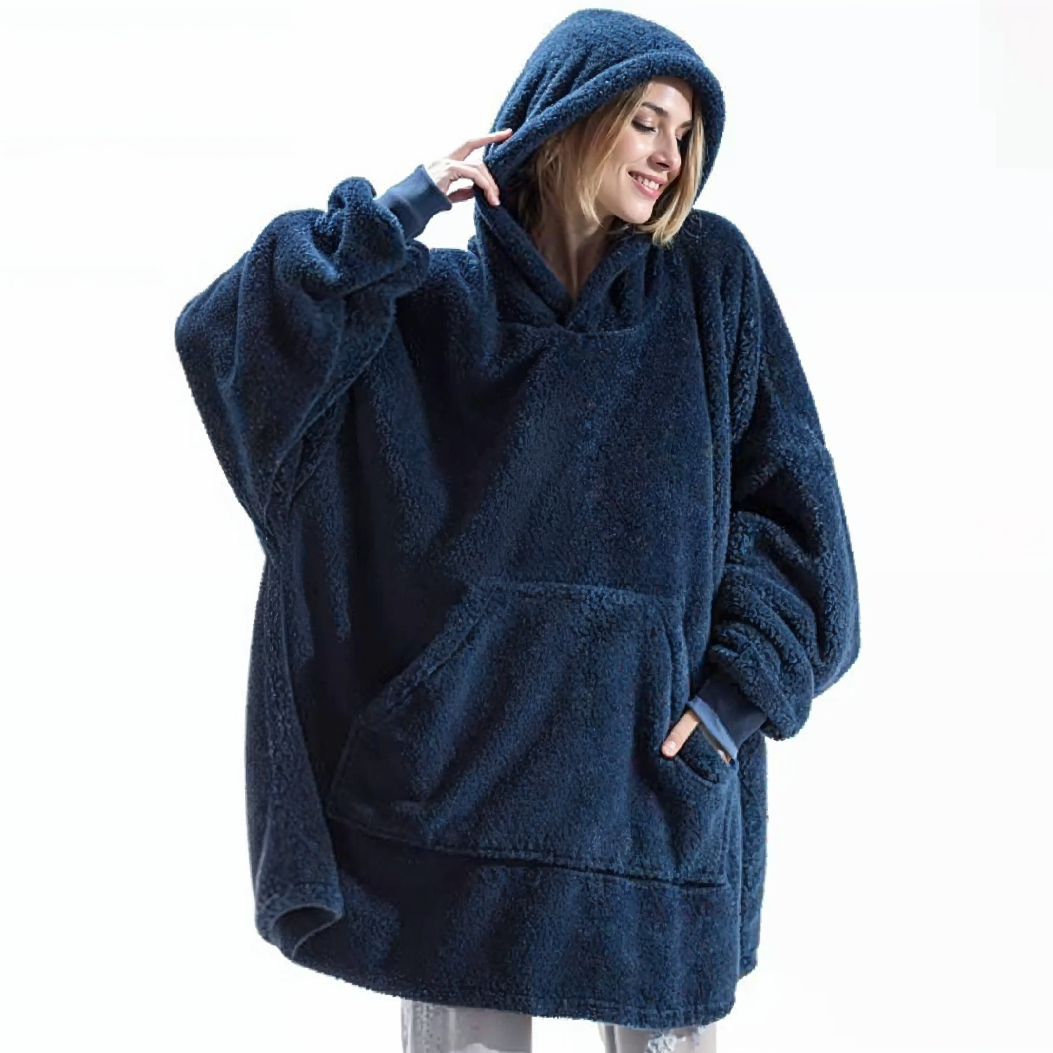 Callie | Fleece-Lined Oversized Cozy Hoodie