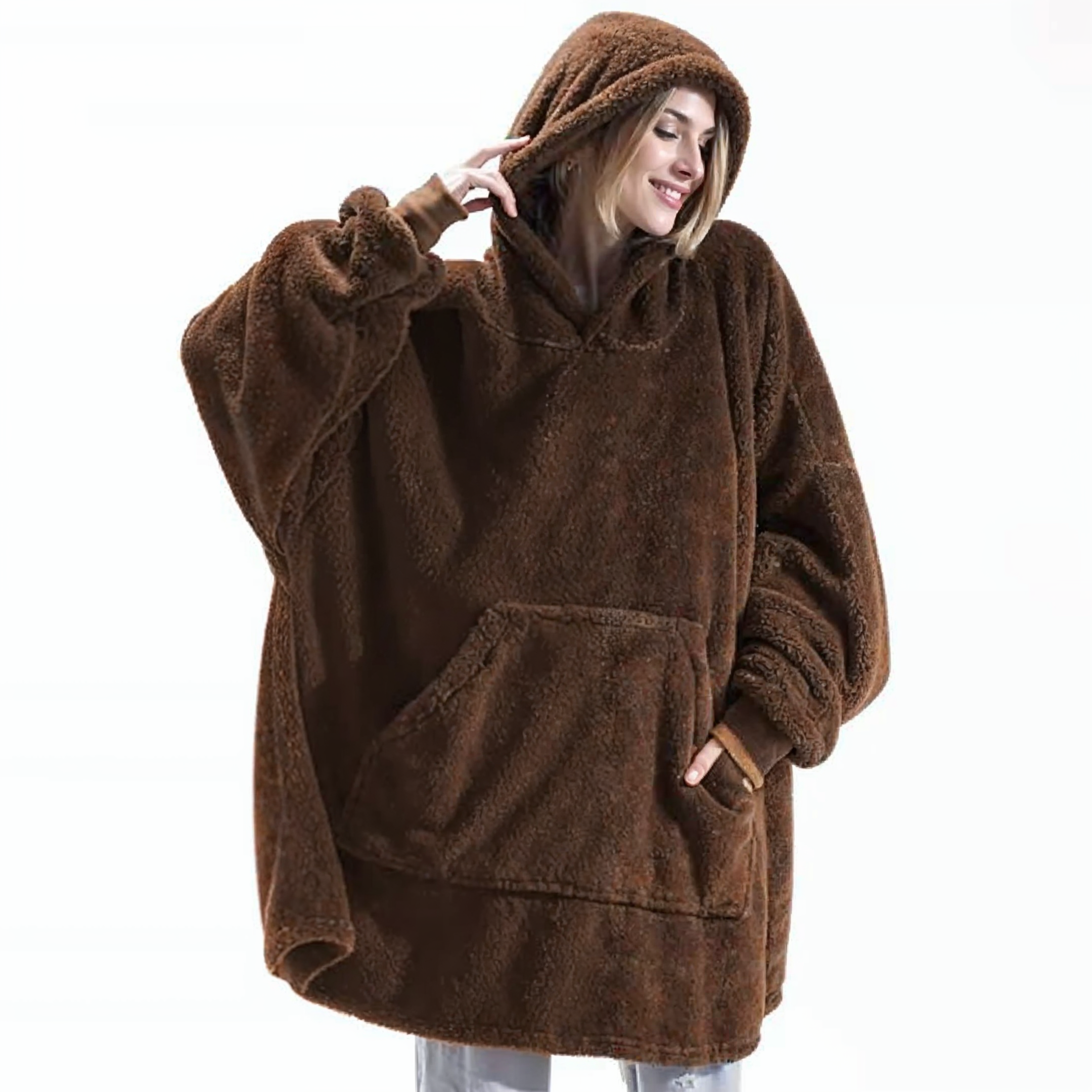 Callie | Fleece-Lined Oversized Cozy Hoodie