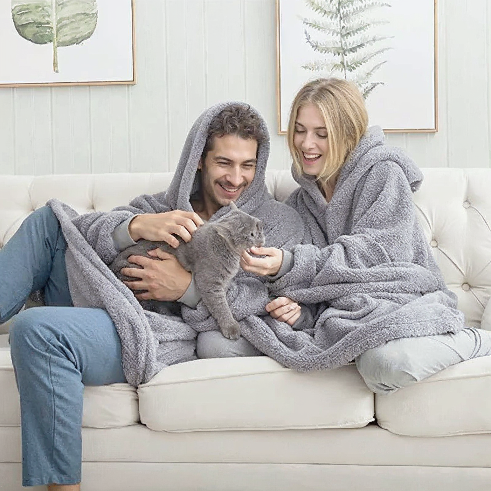Callie | Fleece-Lined Oversized Cozy Hoodie