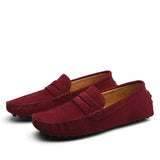 Skip | Suede Penny Loafers