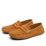 Skip | Suede Penny Loafers