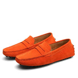 Skip | Suede Penny Loafers