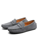 Skip | Suede Penny Loafers