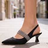 Rory | Crystal Kitten Heels