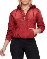 Zara | Half Zip Relaxed Hoodie Pullover