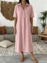 Charli | Relaxed Buttoned Shirtdress