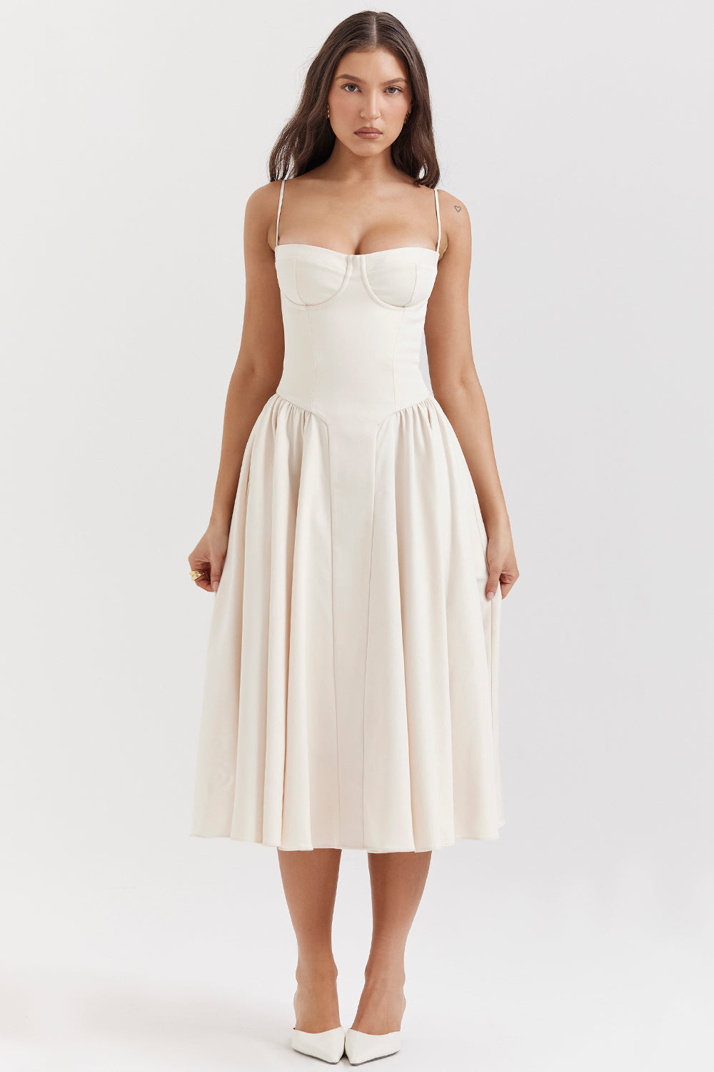 Dilly | Corset Midi Dress