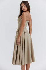 Dilly | Corset Midi Dress