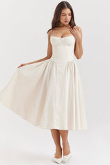 Dilly | Corset Midi Dress