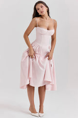 Dilly | Corset Midi Dress
