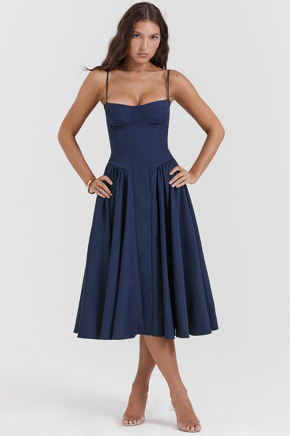 Dilly | Corset Midi Dress