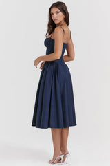 Dilly | Corset Midi Dress