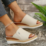 Mikayla | Ergonomic Denim-Inspired Sandals