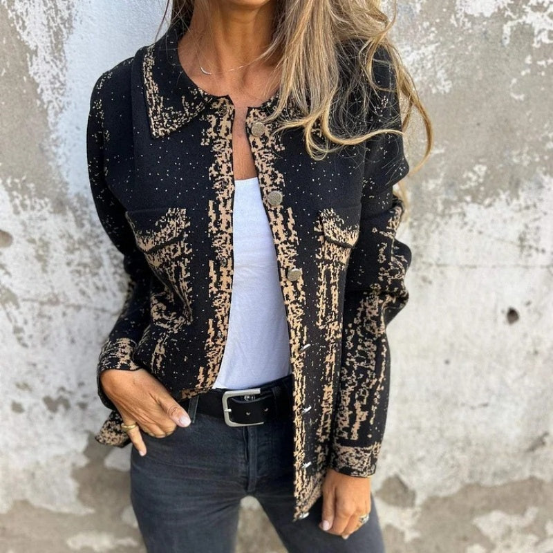 Vivienne | Chic Long Sleeve Statement Jacket