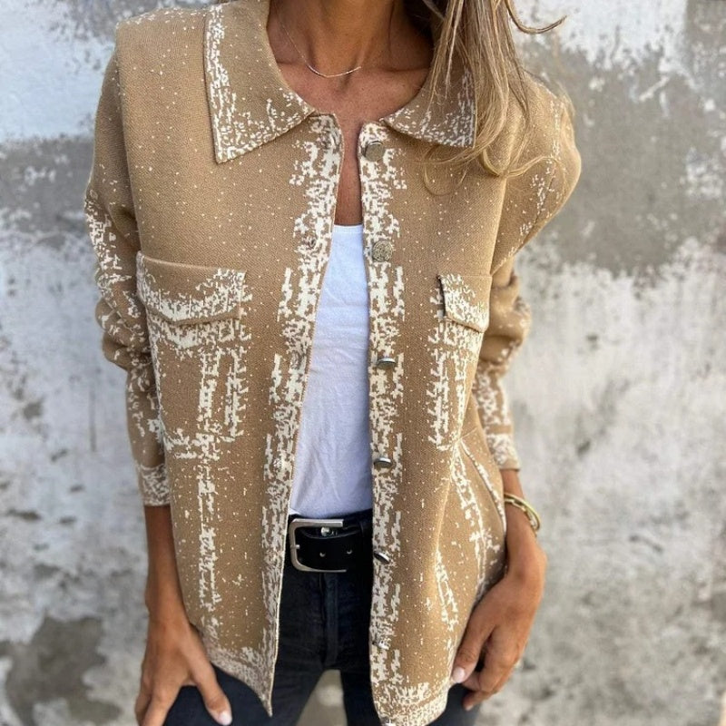 Vivienne | Chic Long Sleeve Statement Jacket