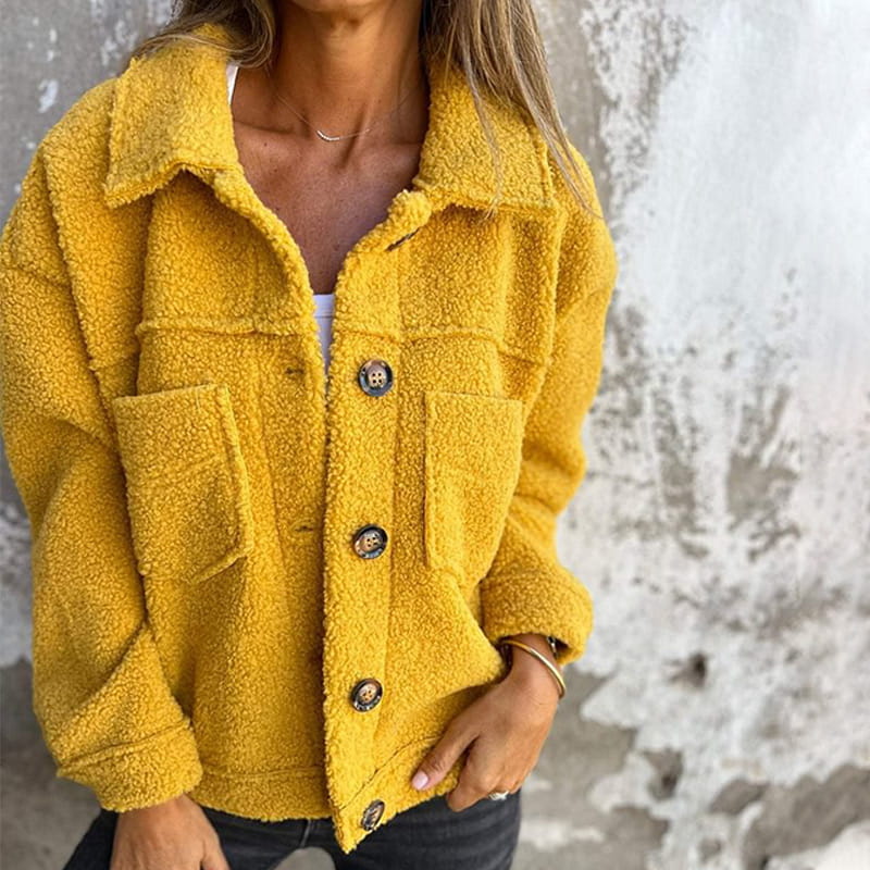 Céleste | Cozy Button-Up Winter Jacket