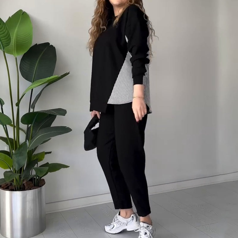 Céleste | Color-Block Lounge Two-Piece Set