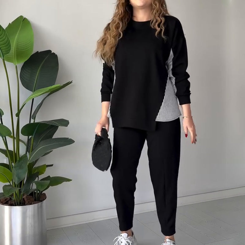 Céleste | Color-Block Lounge Two-Piece Set