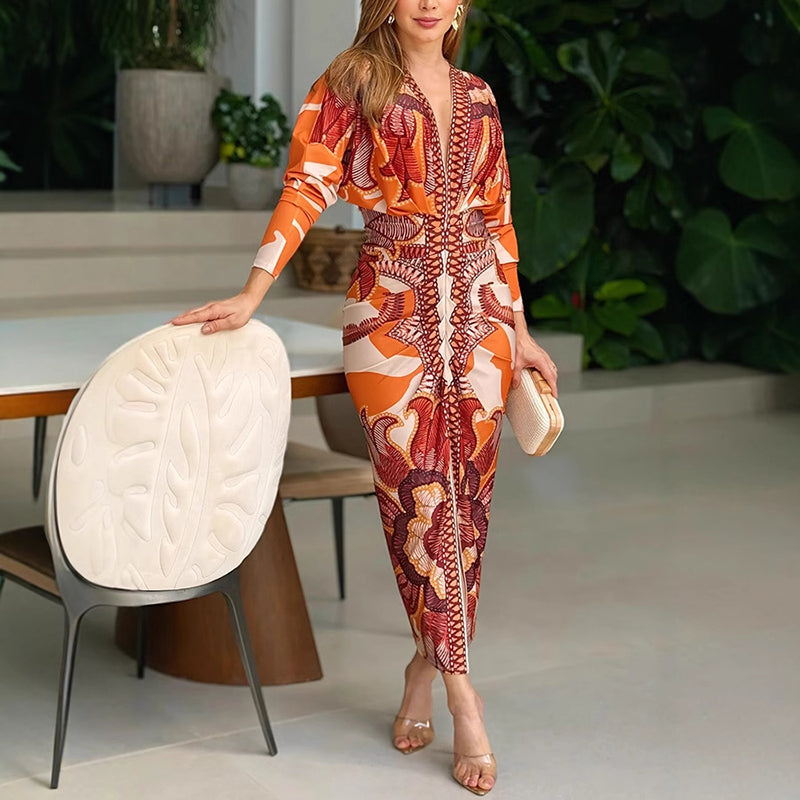 Doloritas | Elegant V-Neck Bodycon Dress